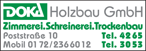 Kundenbild groß 1 DOKA Holzbau GmbH