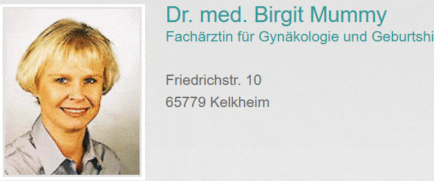 Kundenlogo von Mummy Birgit Dr.med. Frauenärztin Frauenheilkunde Kundenlogo von Mummy Birgit Dr.med. Frauenärztin Frauenheilkunde