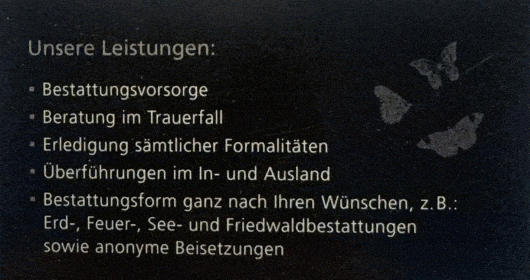 Kundenbild klein 2 Bestattungen Brühl Königstein