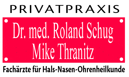 Kundenlogo von Schug Roland HNO Privatpraxis Dr. Hals-Nasen-Ohrenarzt Kundenlogo von Schug Roland HNO Privatpraxis Dr. Hals-Nasen-Ohrenarzt