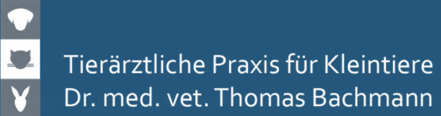 Kundenlogo von Bachmann Thomas Dr.med.vet. Tierarzt