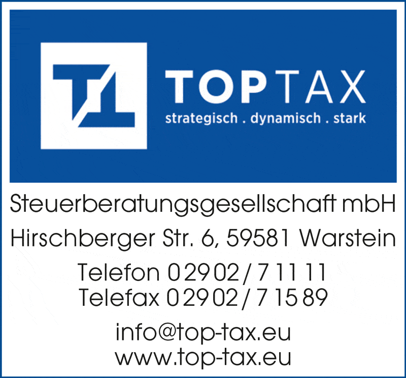 Kundenbild groß 1 TOPTAX Steuerberatungsgesellschaft mbH