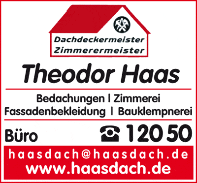 Kundenbild groß 1 Haas Theodor Ihr Dachdecker in Altena & Lüdenscheid