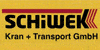 Kundenlogo von Schiwek Kran + Transport GmbH Kranvermietung