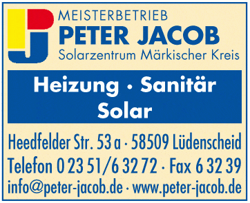 Kundenbild groß 1 Jacob Peter Sanitär Heizung Solartechnik