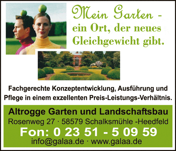 Kundenbild groß 1 Altrogge Olaf Garten- u. Landschaftsbau