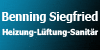 Kundenlogo von Benning Heizung Kundenlogo von Benning Heizung