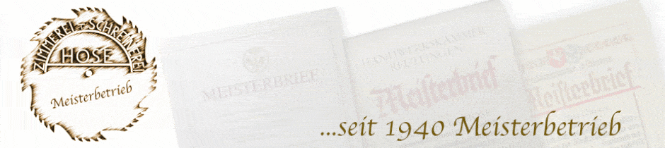Kundenlogo von Hose Michael Zimmerei