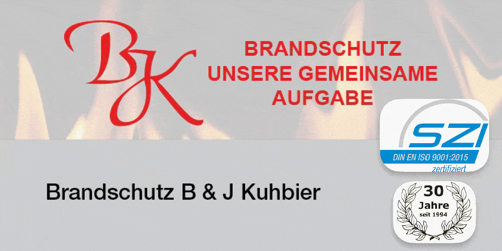 Kundenlogo von Kuhbier B. & J. Brandschutz