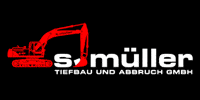 Kundenlogo S. Müller Tiefbau und Abbruch GmbH