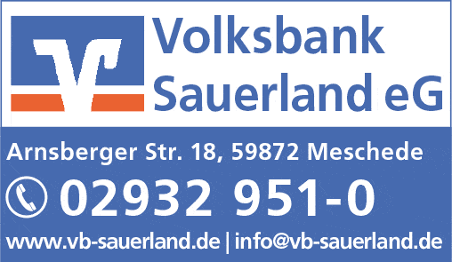 Kundenbild groß 1 Volksbank Sauerland eG Filiale Meschede