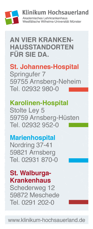 Kundenbild klein 4 Klinikum Hochsauerland St. Walburga Krankenhaus
