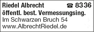 Kundenbild groß 1 Vermessungsbüro Riedel u. Clemens