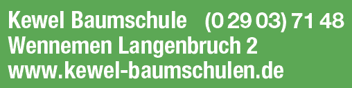 Kundenbild groß 1 Kewel Baumschulen