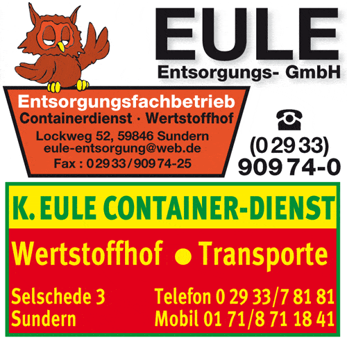 Kundenbild groß 1 Eule Entsorgungs-GmbH Wertstoffhof