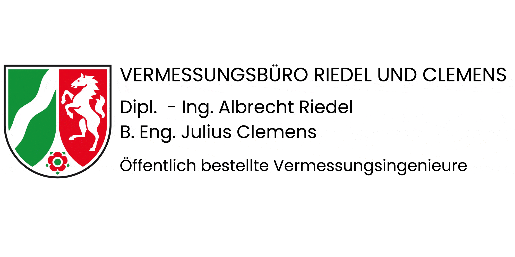 Kundenlogo von Vermessungsbüro Riedel u. Clemens