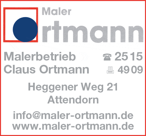 Kundenfoto 1 Ortmann Claus Malerbetrieb