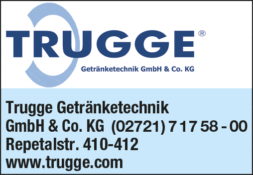 Kundenbild groß 1 Trugge Getränketechnik GmbH & Co. KG