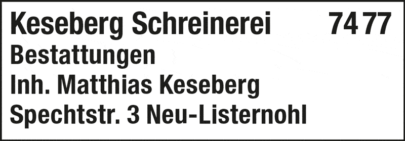 Kundenbild groß 1 Keseberg Bestattungen