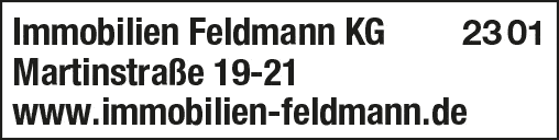 Kundenbild groß 1 Immobilien Feldmann KG