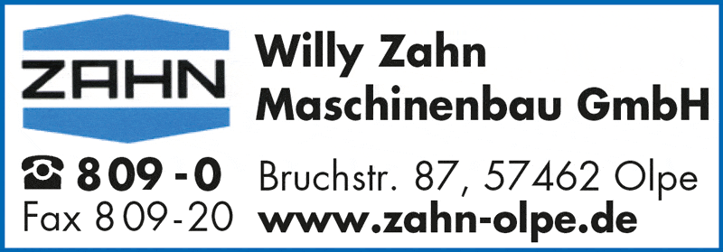 Kundenfoto 1 Zahn Willy Maschinenbau GmbH