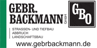 Kundenlogo Backmann Gebr. GmbH Tief- und Straßenbau