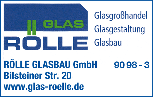 Kundenbild groß 1 Glasbau Rölle GmbH