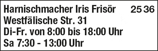 Kundenbild groß 1 Harnischmacher Iris Damensalon