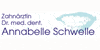 Kundenlogo von Schwelle Annabelle Dr. med.dent. Zahnärztin