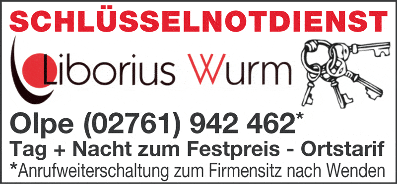 Kundenfoto 1 Schlüssel Ab- + Aufsperr-Dienst Schlüsselnotdienst Liborius Wurm