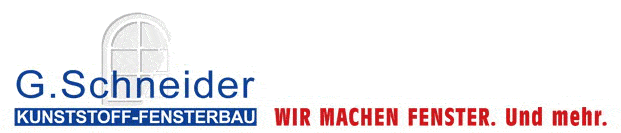 Kundenlogo von Schneider GmbH Kunststofffensterbau