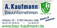 Kundenlogo Kaufmann Andre Bauunternehmung