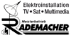 Kundenlogo von Rademacher Reiner Elektro-Meisterbetrieb