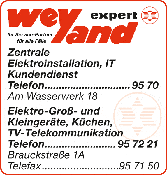 Kundenbild groß 1 Weyand & Co. GmbH Zentrale, Elektroinstallation, IT Kundendienst