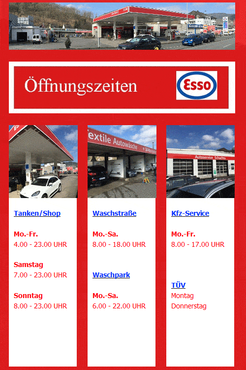 Kundenbild groß 1 Schachta Andreas ESSO Station und Schachta-Auto-Service