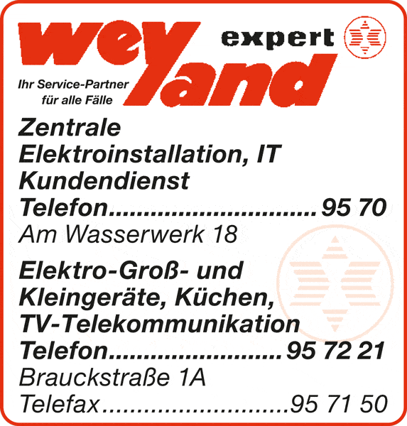 Kundenbild klein 2 Weyand & Co. GmbH Zentrale, Elektroinstallation, IT Kundendienst