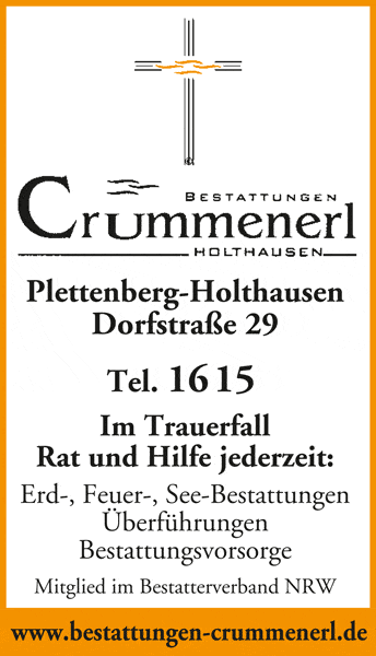 Kundenbild groß 1 Bestattungen Crummenerl Inh. Brunhilde Crummenerl