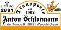 Kundenlogo Anton Schlotmann e. K. Inh. Ralf von Heder Transporte Kundenlogo Anton Schlotmann e. K. Inh. Ralf von Heder Transporte
