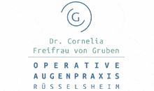 Kundenlogo von Operative Augenpraxis Rüsselsheim, Dr. Cornelia Freifrau von Gruben Kundenlogo von Operative Augenpraxis Rüsselsheim, Dr. Cornelia Freifrau von Gruben