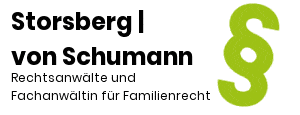 Kundenlogo von Anwaltskanzlei Storsberg | von Schumann Rechtsanwälte und Fachanwältin für Familienrecht