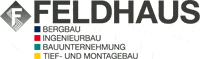 Kundenlogo Feldhaus Bauunternehmung GmbH & Co. KG FELDHAUS Bergbau GmbH + Co. KG