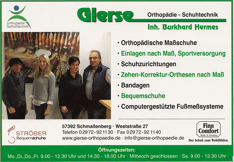 Kundenfoto 1 Gierse Inh. B. Hermes Orthopädie-Schuhtechnik