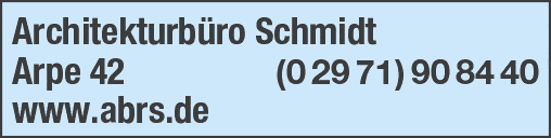 Kundenbild groß 1 Schmidt Ralf Architekturbüro