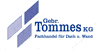 Kundenlogo von Tommes KG, Gebr. Fachhandel für Dach u. Wand