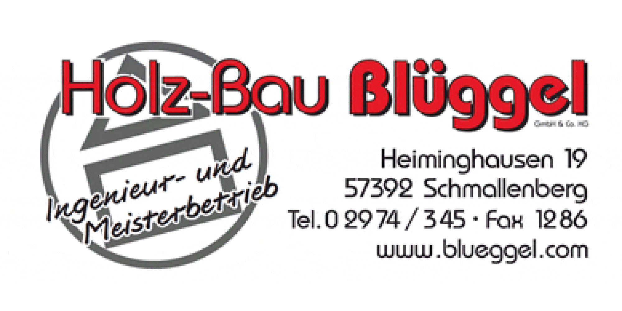 Kundenlogo von Holz-Bau Blüggel GmbH & Co. KG Zimmerei Kundenlogo von Holz-Bau Blüggel GmbH & Co. KG Zimmerei