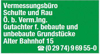 Kundenbild groß 1 Vermessungsbüro Schulte und Rau Öffentl. best. Vermessungsingenieure