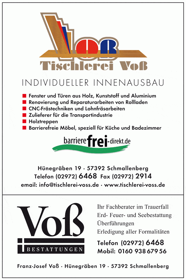 Kundenbild groß 1 Voß Tischlereibetrieb