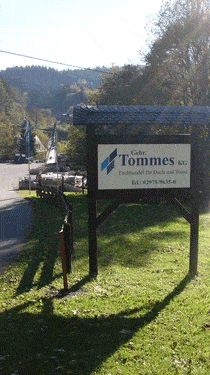 Kundenbild groß 1 Tommes KG, Gebr. Fachhandel für Dach u. Wand