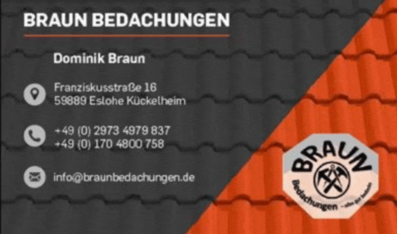 Kundenbild groß 1 Braun Dominik Bedachungen