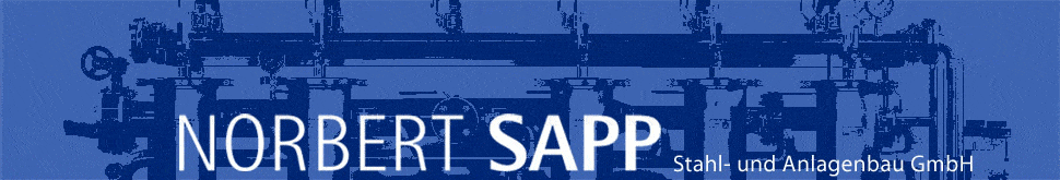 Kundenlogo von Sapp Stahl- und Anlagenbau GmbH Norbert